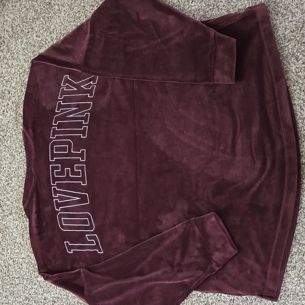 Pink Velour Spirit Jersey